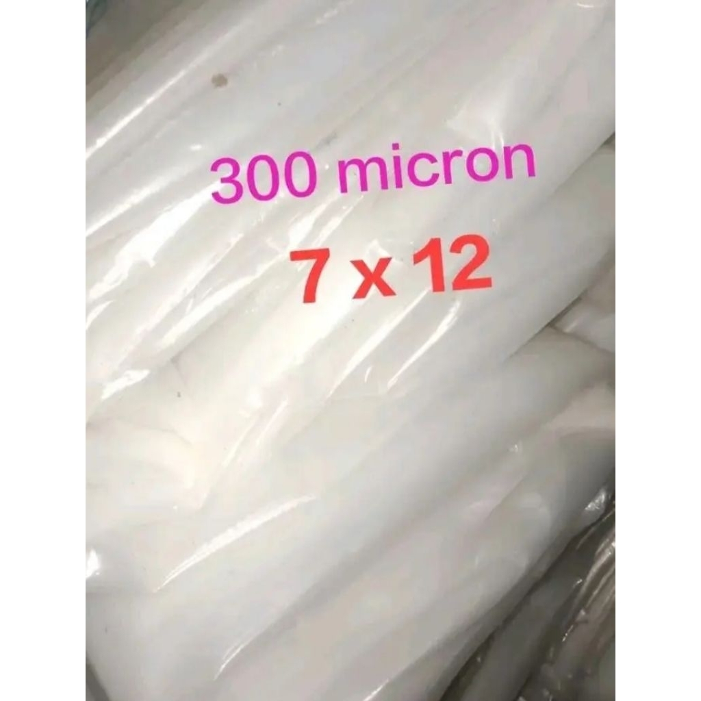 plastik uv tebal 300 micron ukuran 7x12