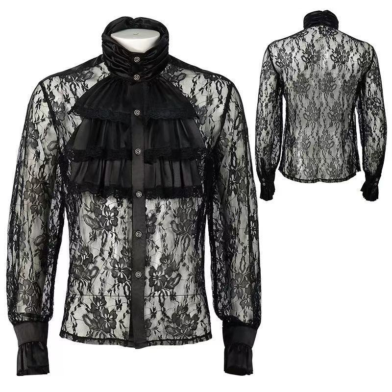 Pirate vampire shirt Renaissance Victorian medieval Gothic shirt