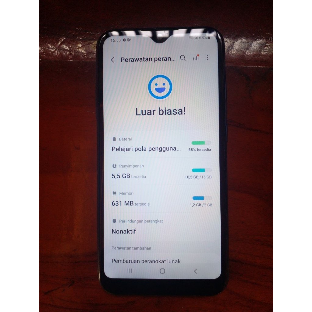 Samsung A01 Ram 2GB Memory 16GB Android 12 (update)