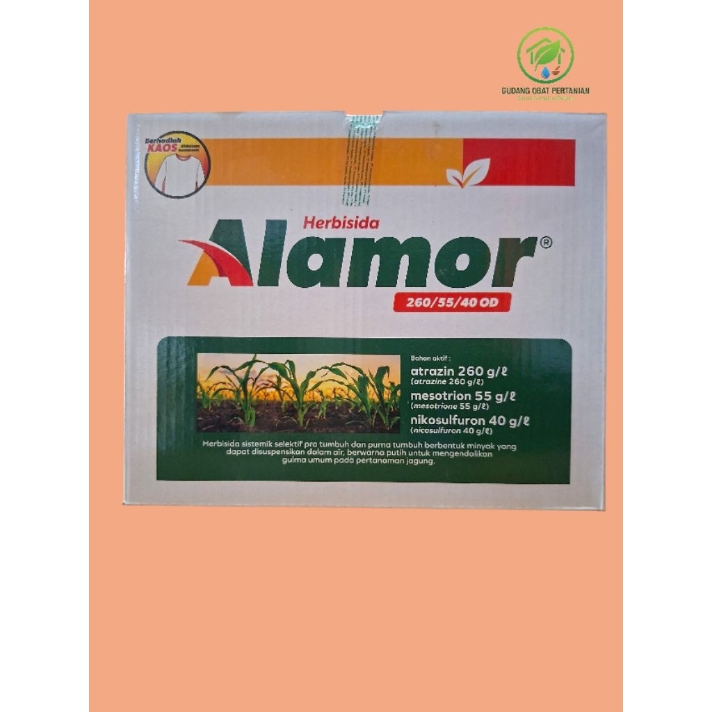 ALAMOR Herbisida Selektif Tanaman Jagung Kemasan 400ML + 200ML