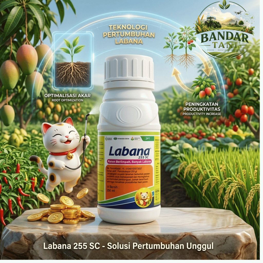 ZPT Labana 255SC 250ml Paclobutrazol 250g/L