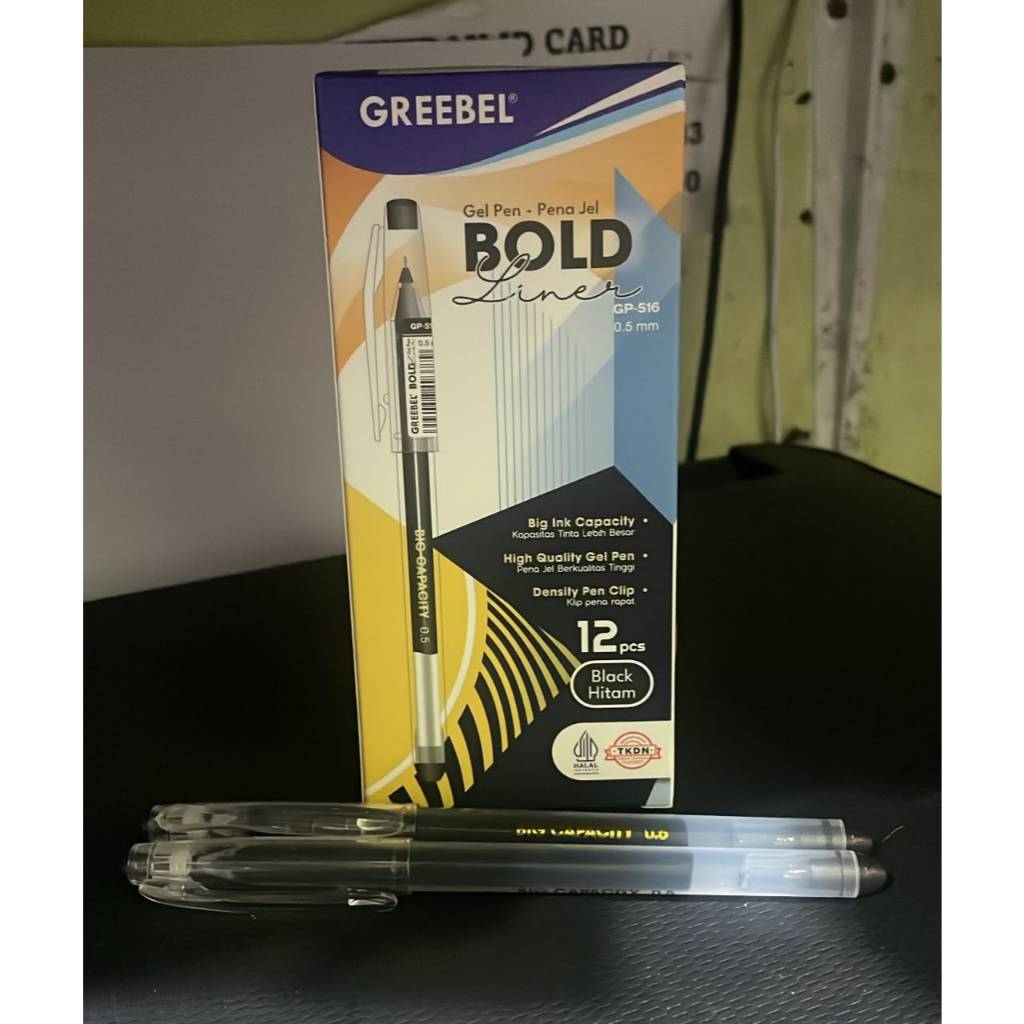 (1 PACK) PULPEN GREEBEL BOLD LINER GP-516