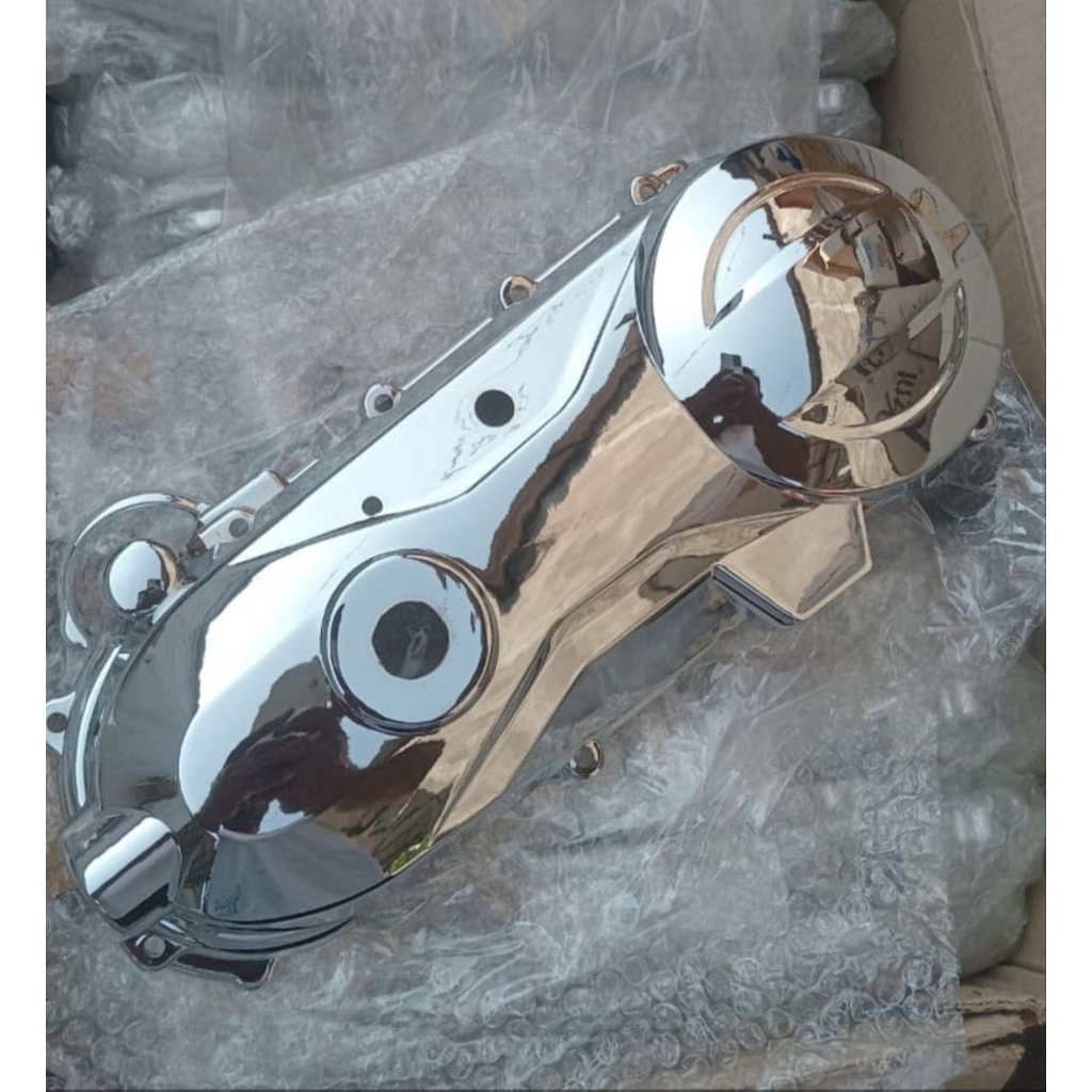 11340 kvb n50 original gookem part and accesories garnish Cover l side chrome crom tutup tameng tebe