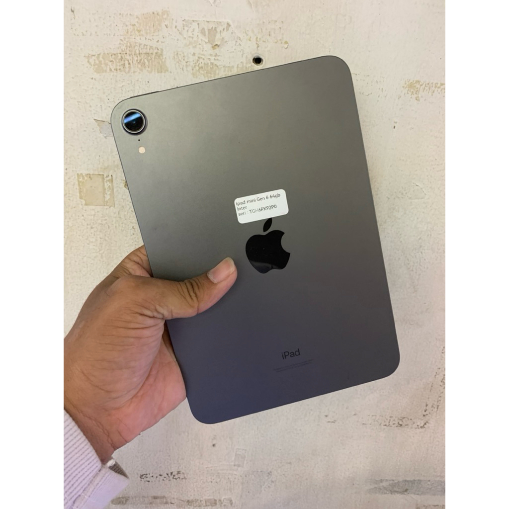 IPAD MINI 6 64GB SECOND MULUS FULL ORI