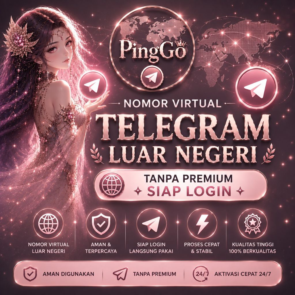 Nomor Virtual Tele Luar Negeri Tanpa Premium | Siap Login & OTP Cepat