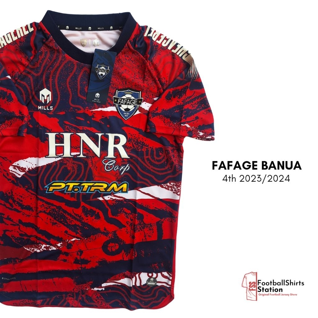 Jersey Fafage Banua 4th 2023/2024 Player Issue Original Mills