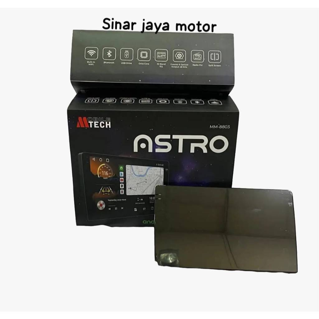 Head Unit Android Mobile Tech ASTRO Android 13 Ram 6GB/128GB Ukuran 9 Inch dan 10 inch Android