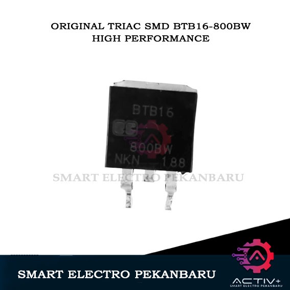 ORIGINAL TRIAC SMD BTB16 800BW Snubberless 16A 800V AC TR BTB 16-800B TRIAK THYRISTOR DIMMER SCR TIR