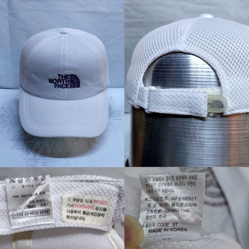 Topi Running TNF Outdoor CoolMax Authentic Ori 2nd