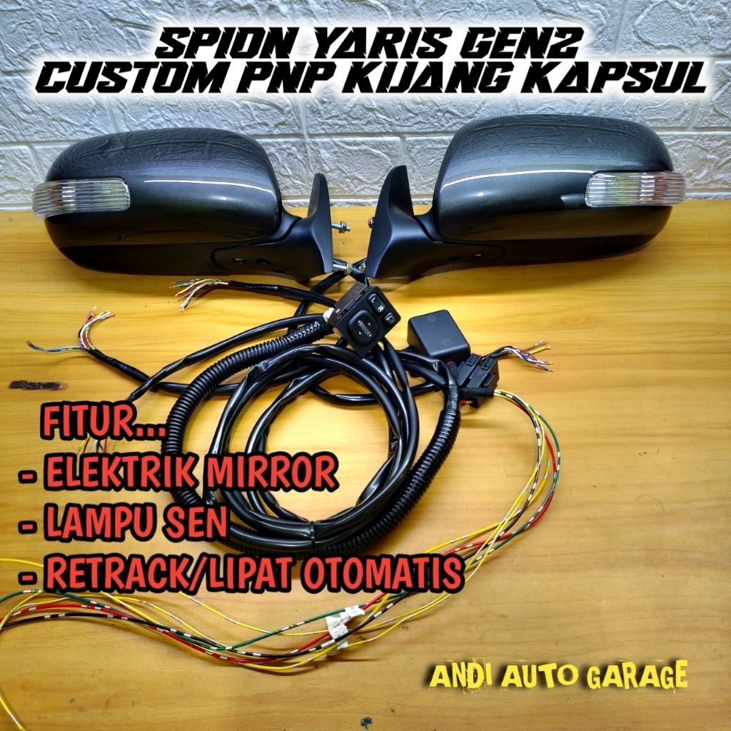 SPION KIJANG KAPSUL CUSTOM YARIS RETRACK SEN
