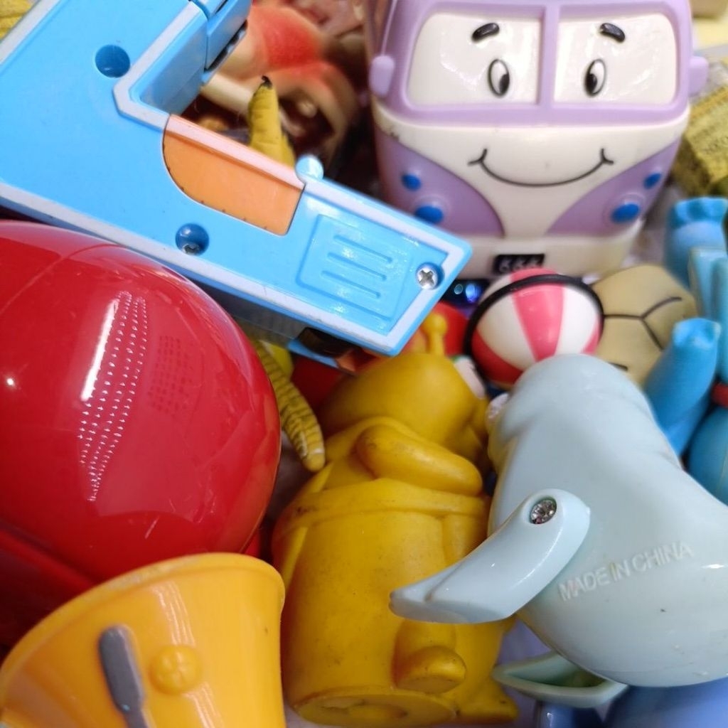 PAKET MAINAN ANAK CAMPUR PRELOVED