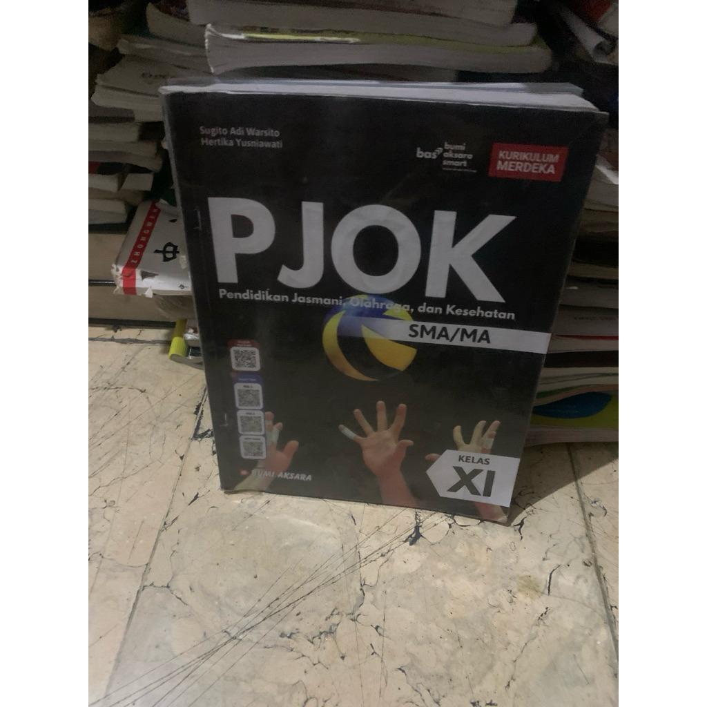 Buku pjok kelas XI bekas
