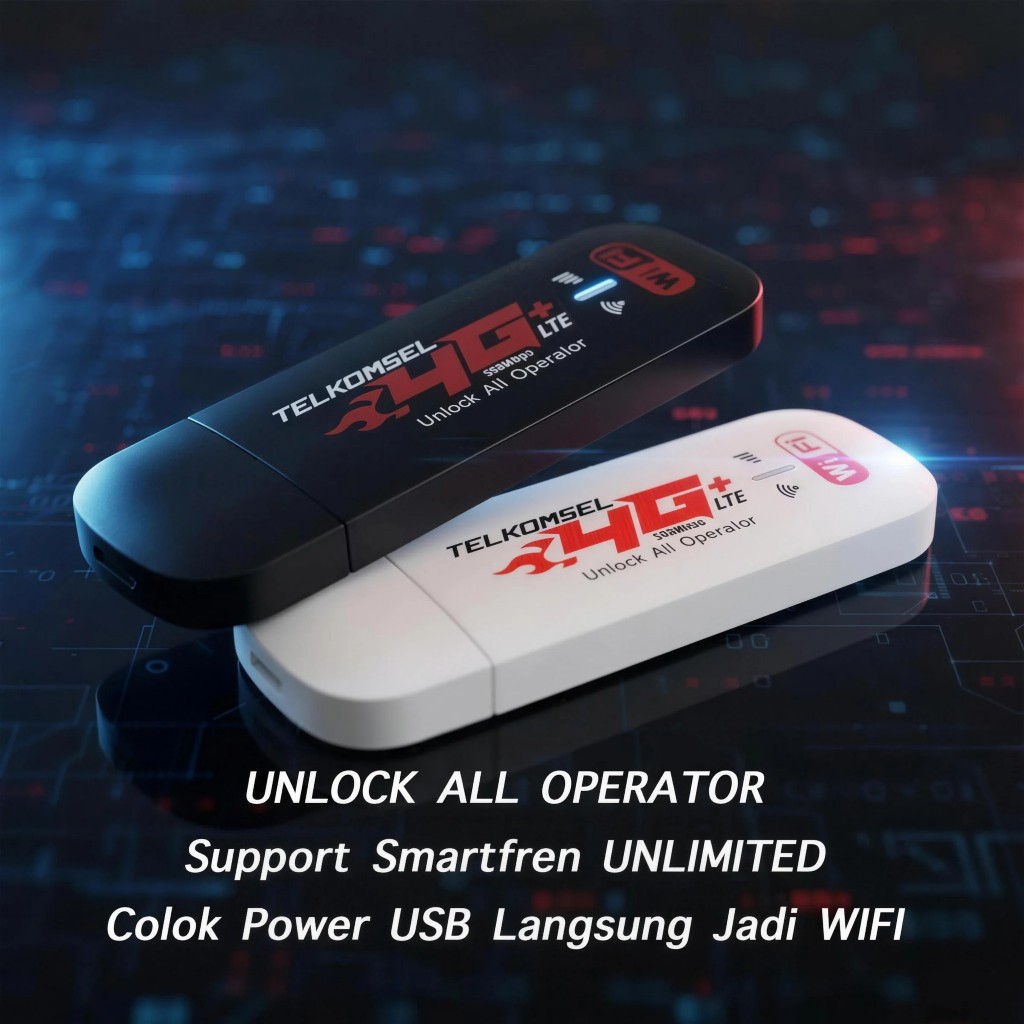Modem Telkomsel Modem Wifi 4G USB Wireless Dogle Wifi Modem Speed 500Mbps Unlock All Operator