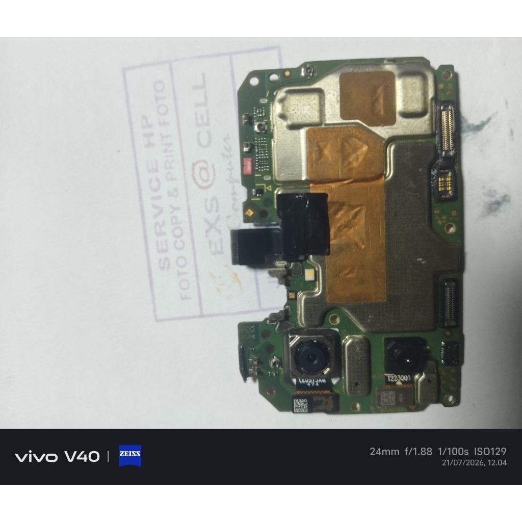 Mesin Vivo Y16 mati 4/64