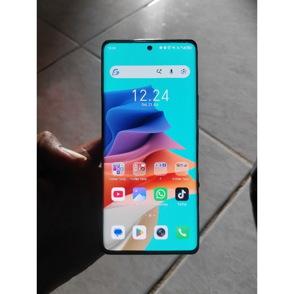 itel S23+ Amoled Curve Second RAM 8/256 GB