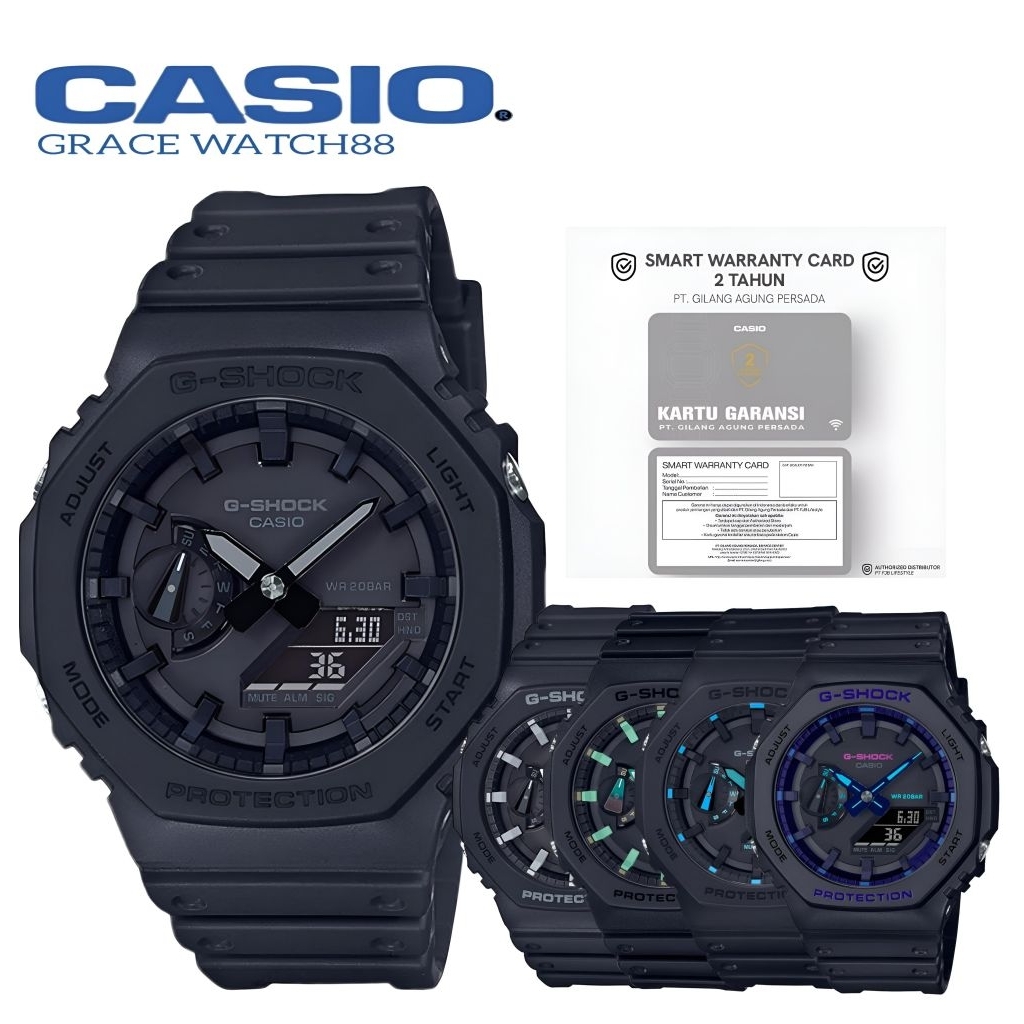 Promo Jam tangan Pria Casio G-Shock Seri Ga-2100 jam tangan Gshock original ga-2100 series