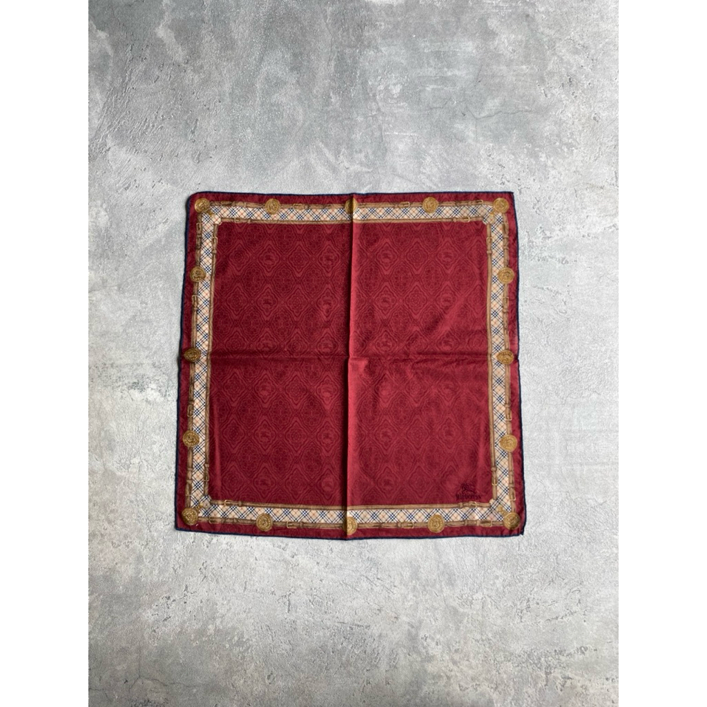 Vintage Burberry Handkerchief / Bandana