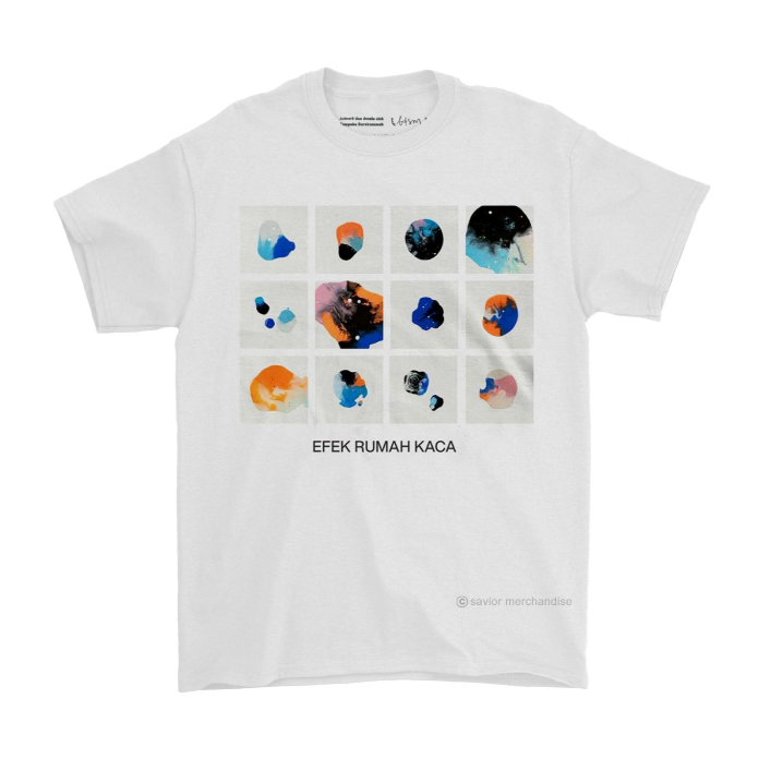Original T shirt Efek Rumah Kaca - RIMPANG Putih