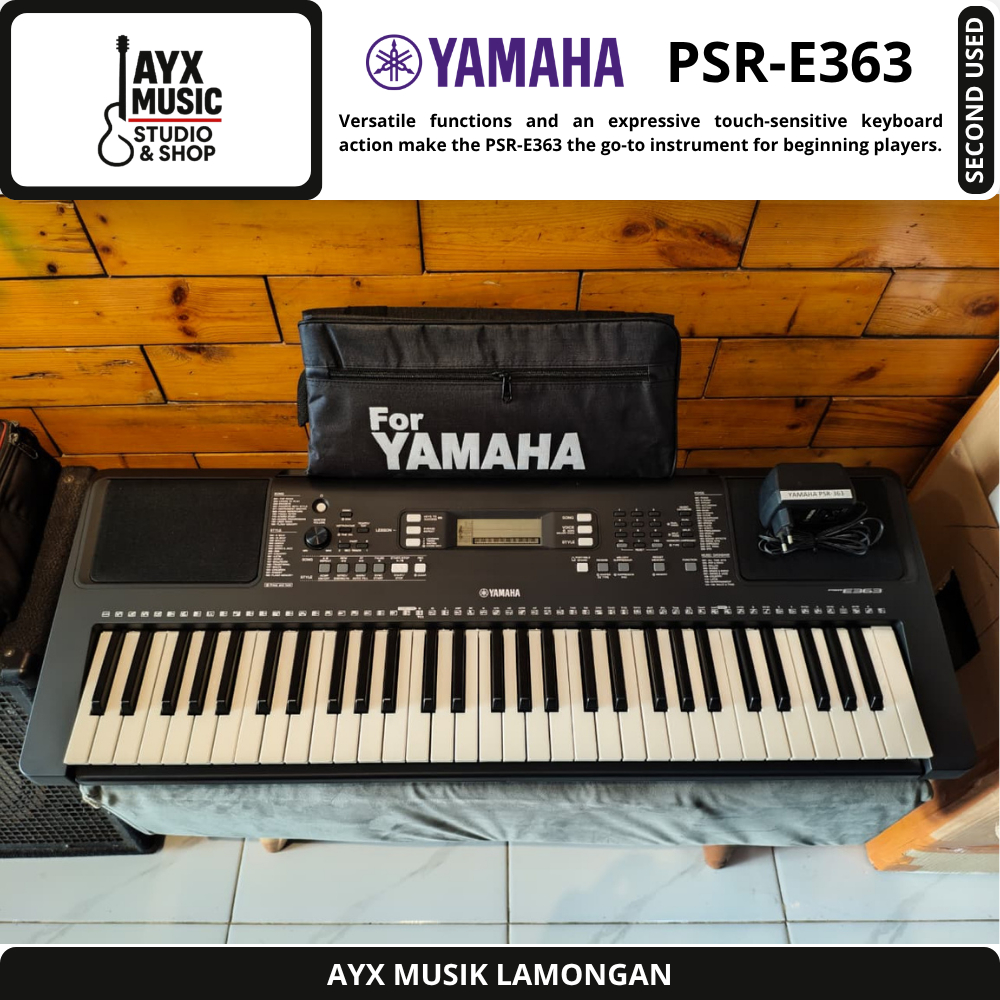 Yamaha PSR-E363 | Second Used | Keyboard Yamaha
