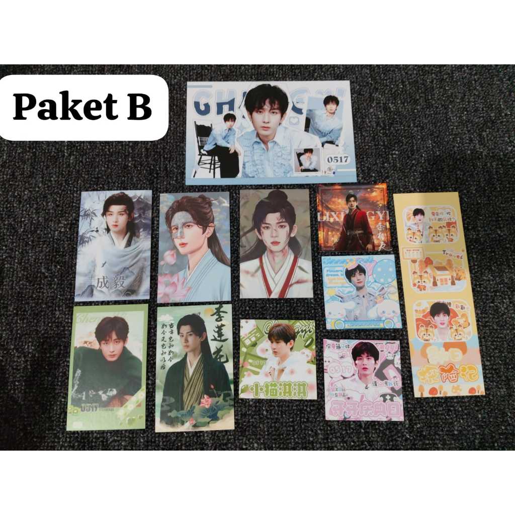 Paket Photocard ChengYi Merchendise ChengYi Edisi Spesial