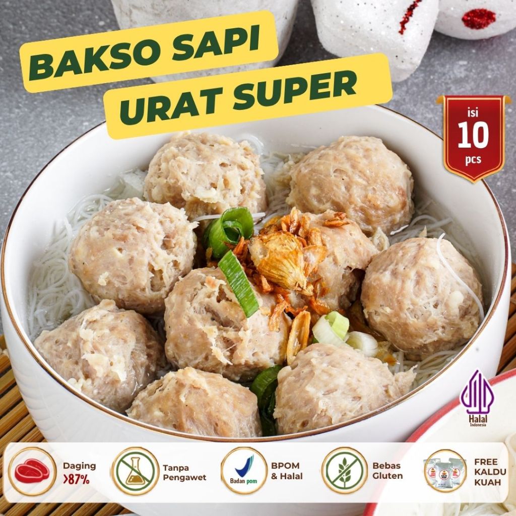Bakso Sapi Baso Sapi URAT Premium Homemade