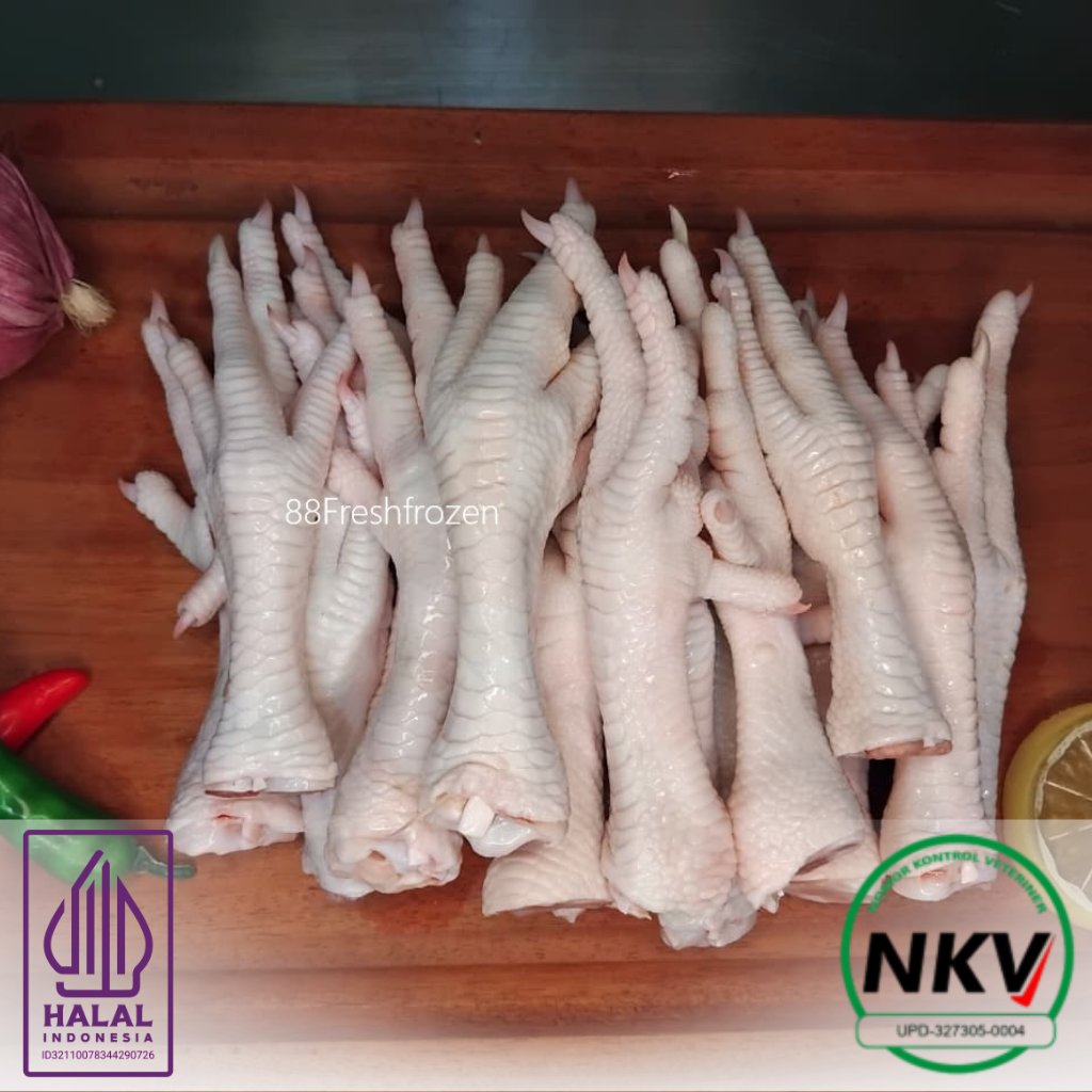 CEKER AYAM MENTAH KEMASAN 500 GRAM / CEKER AYAM PREMIUM