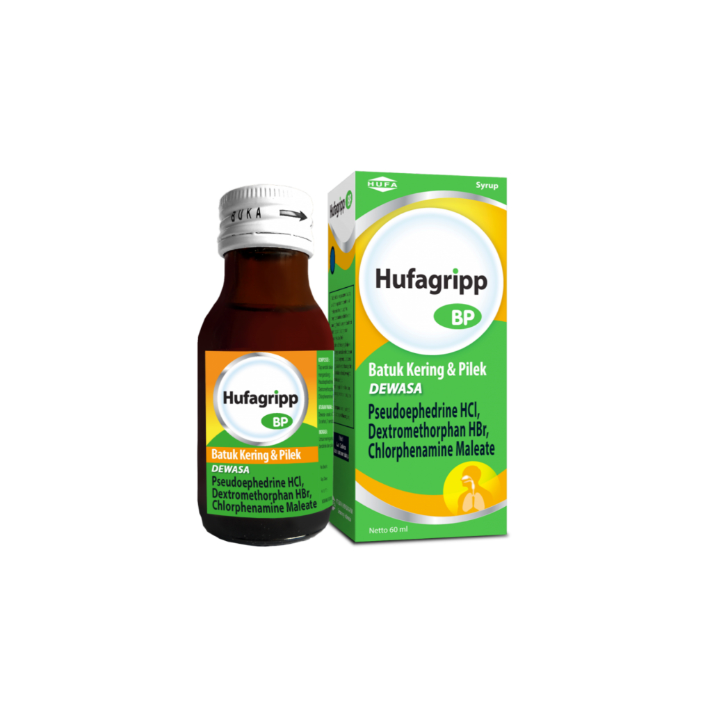 Hufagrip Batuk Pilek Dewasa Sirup 60ml