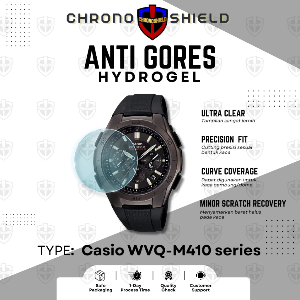 Anti Gores Hydrogel untuk Casio WVQ M410 Wave Ceptor