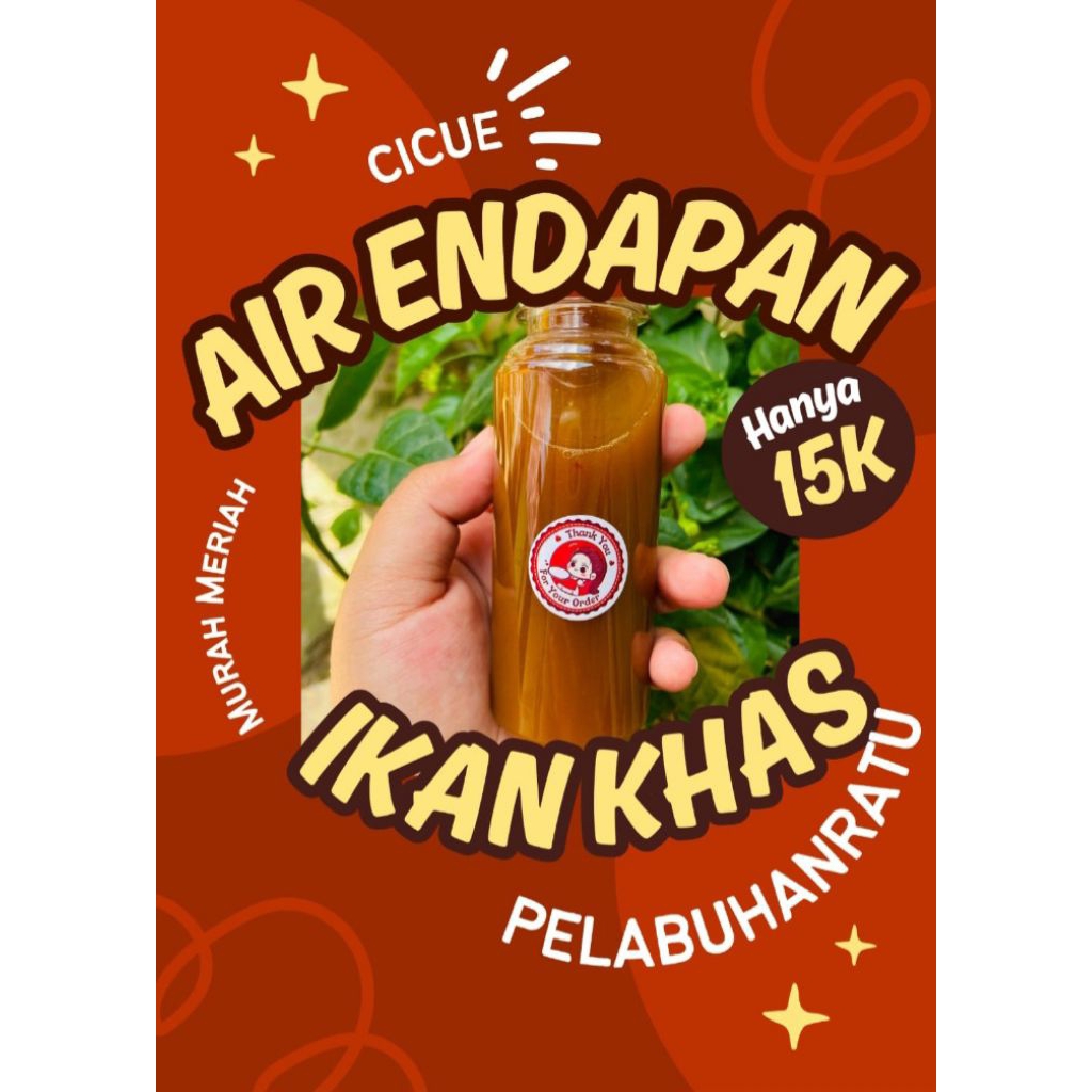 CICUE Air Endapan Ikan Khas Palabuhanratu 150ml