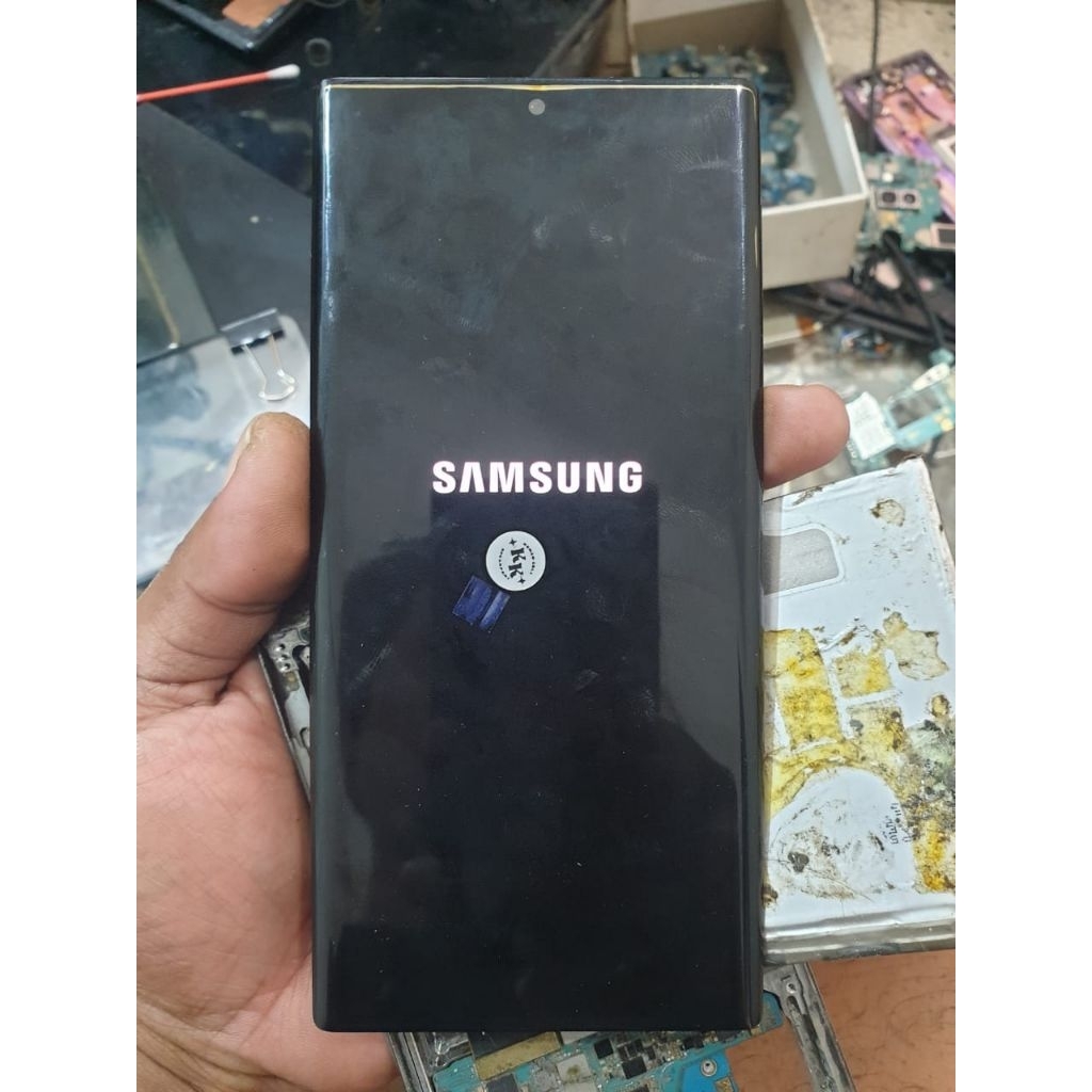 lcd samsung note 10 plus mulus minus