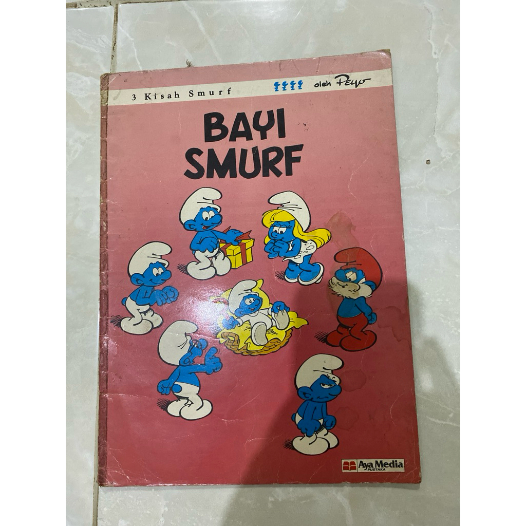 KOMIK LEBAR 3 KISAH SMURF BAYI SMURF