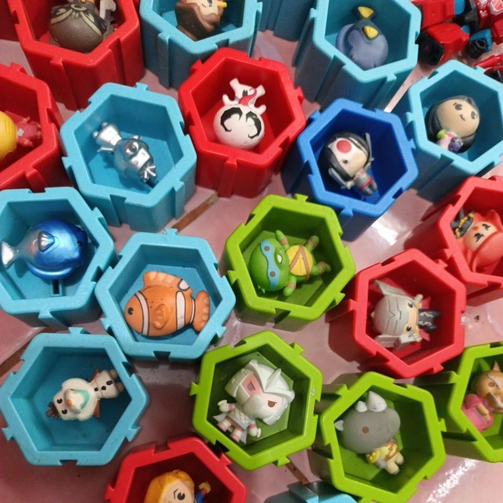 Figur segi enam NanoPods Wow Stuff