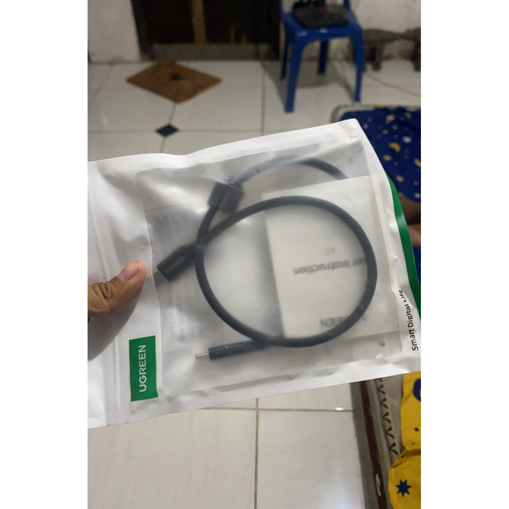 kabel charger UGreen preloved type C 50cm