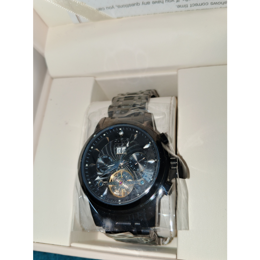 [MASIH SEGEL DAN BARU] OLEVS Jam Tangan Automatic Pria Anti Air Original