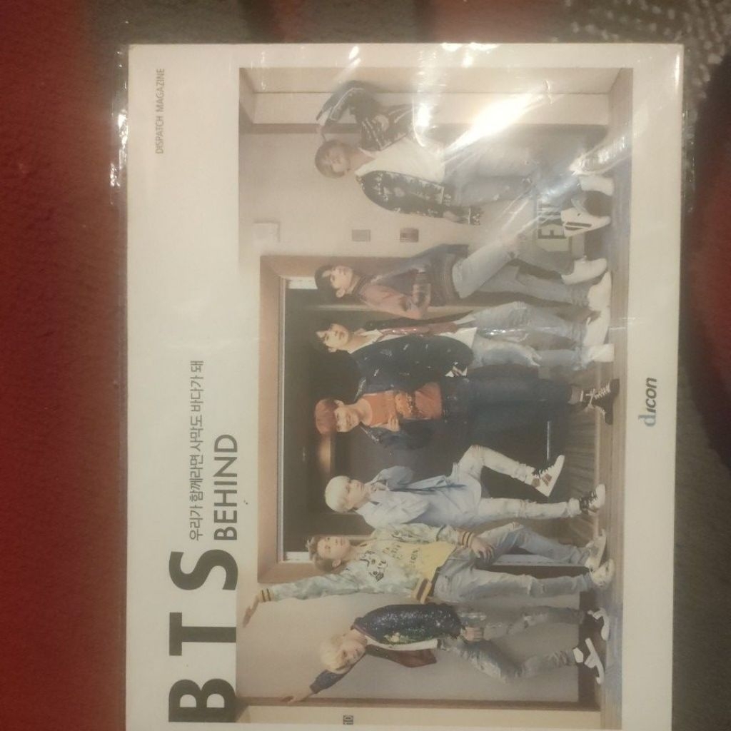 majalah d-icon BTS dispatch magazine original