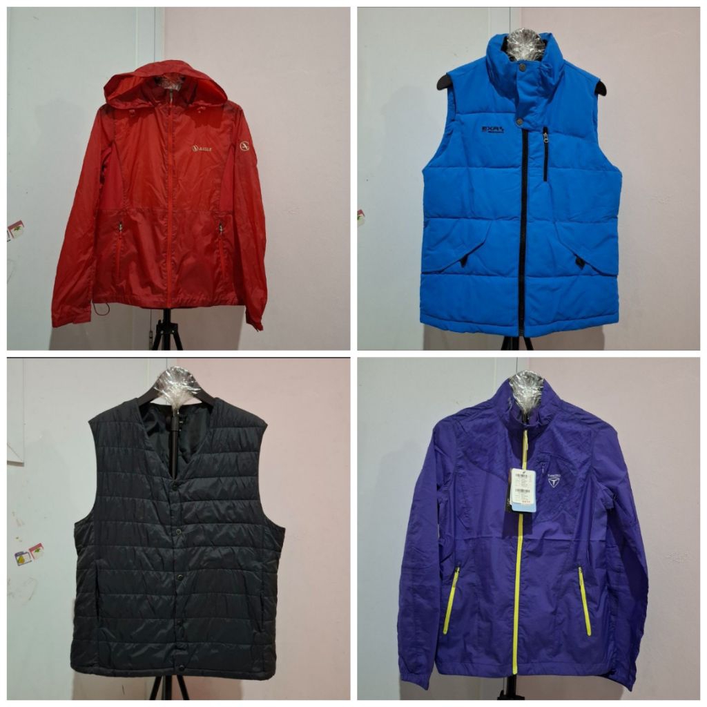 JAKET RUNNING & VEST ROMPI TACTICAL SECOND