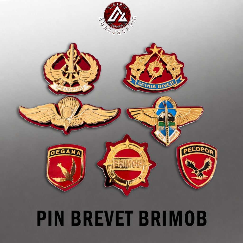PIN GEGANA BRIMOB