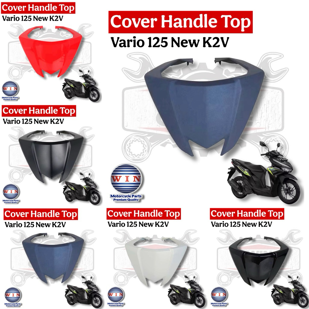 Visor Depan Cover Handle Top Vario 125 New Gen 2 K2V WIN