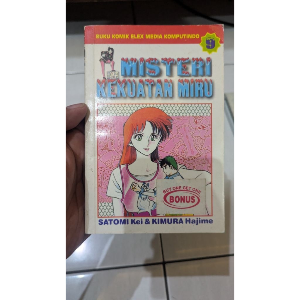 Komik Misteri kekuatan Miru