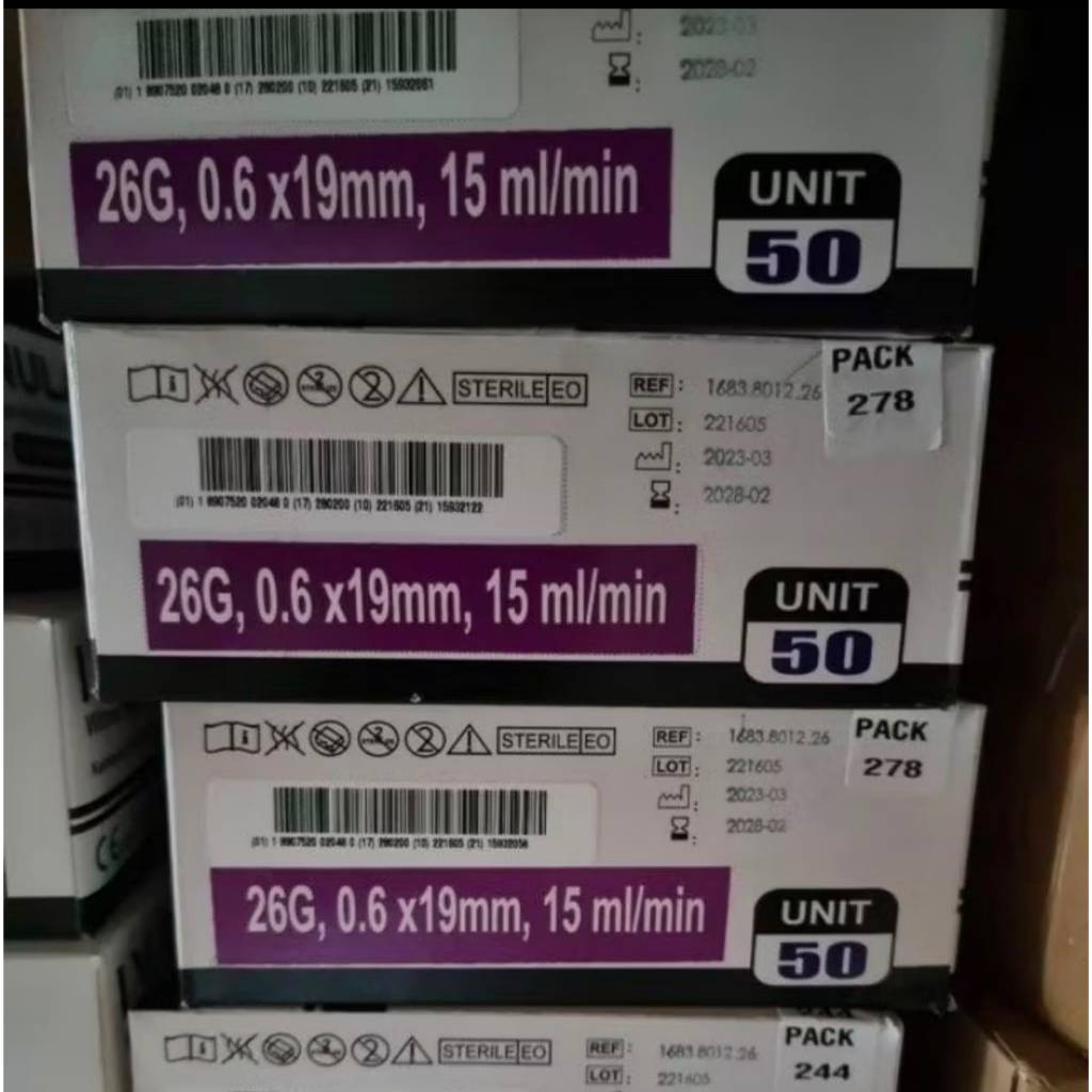 IV Chateter Sakamed/ IV Cannula 26 G, /Satuan (PCS)