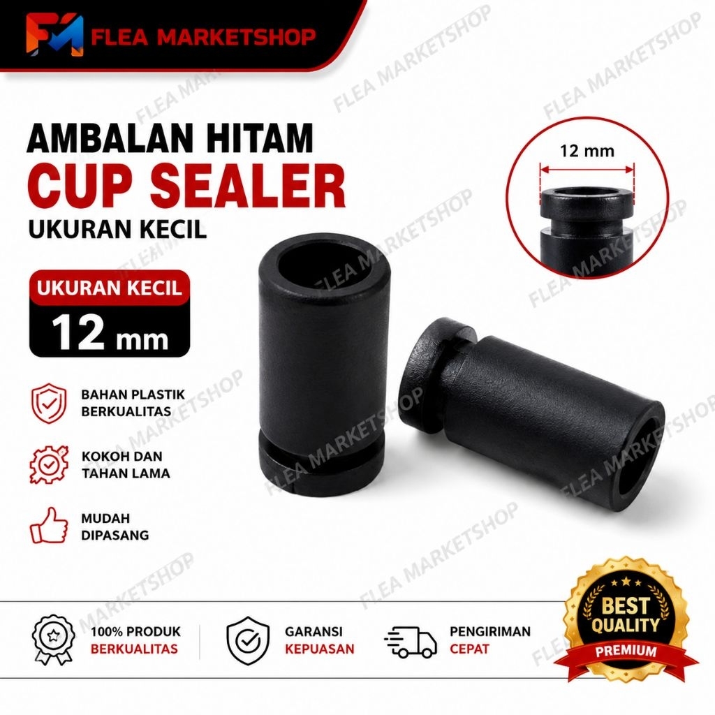 ambalan hitam ukuran kecil penyangga roll plastik mesin cup Sealer ukuran kecil 12 mm harga untuk (1