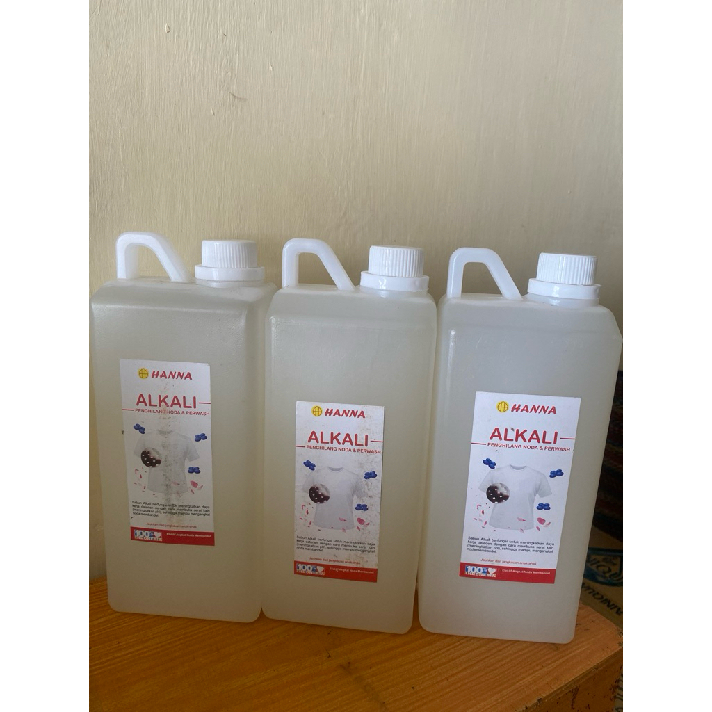Alkalite 1 liter penghilang noda efektif