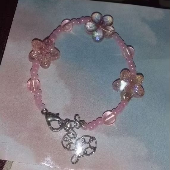 gelang bunga pengait/gelang pengait/gelang manik manik
