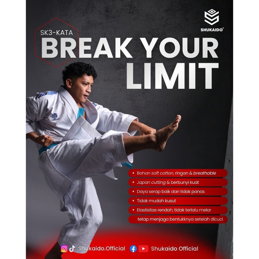 [SK3] KARATE GI KATA SHUKAIDO