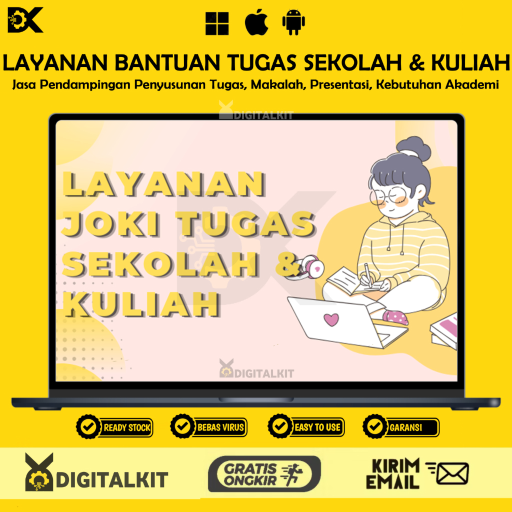 [T1521] Layanan Joki Tugas Sekolah Kuliah By Indovic