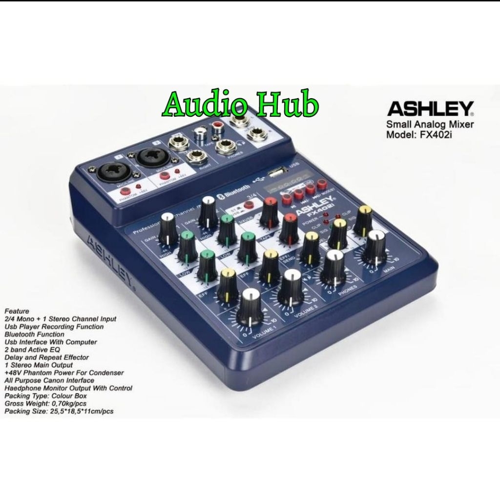 Mixer Ashley FX 402i / FX402i / FX 402 i Original 4 Channel