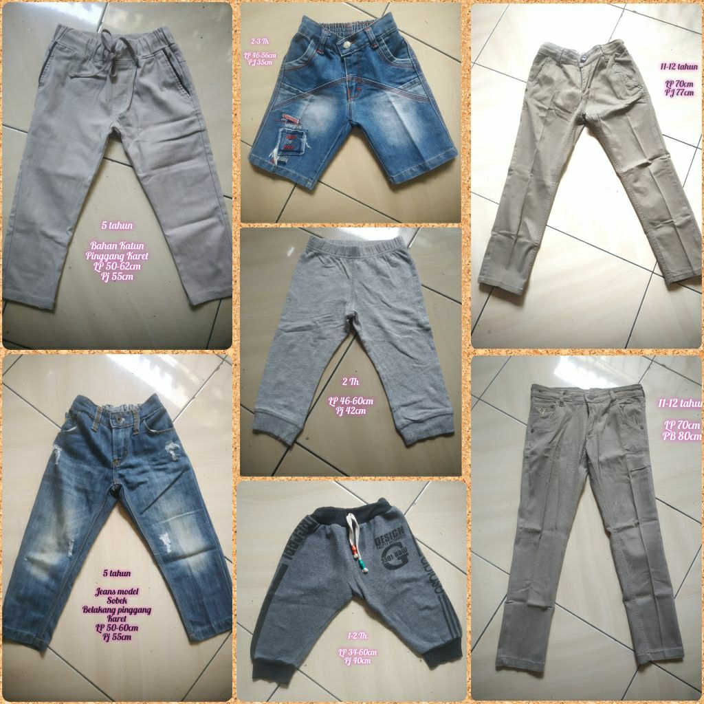 PL - Celana Anak, Celana Jeans Anak
