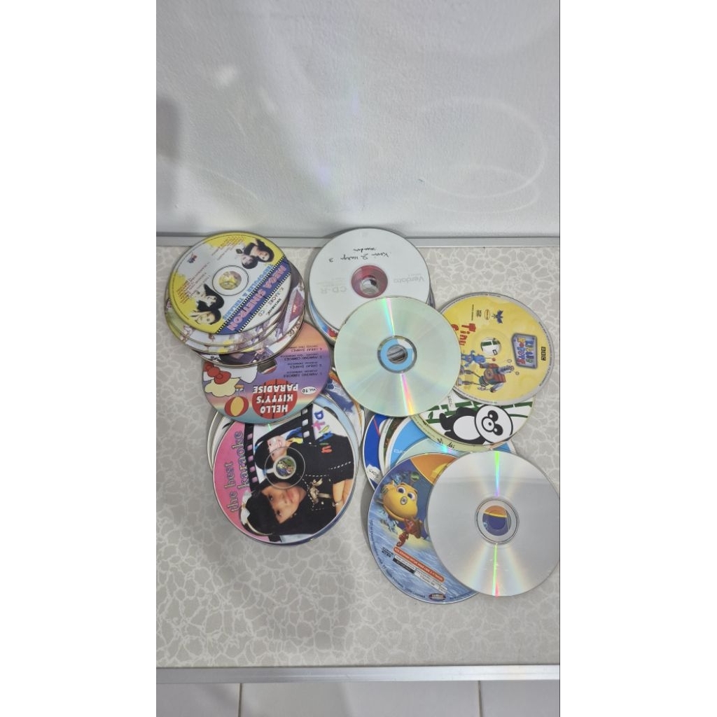 Kaset VCD/DVD bekas murah-preloved