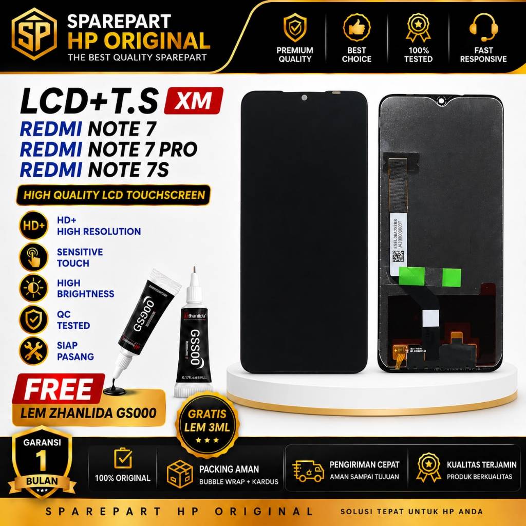 LCD TOUCHSCREEN XIAOMI REDMI NOTE 7 / REDMI NOTE 7 PRO / REDMI NOTE 7S