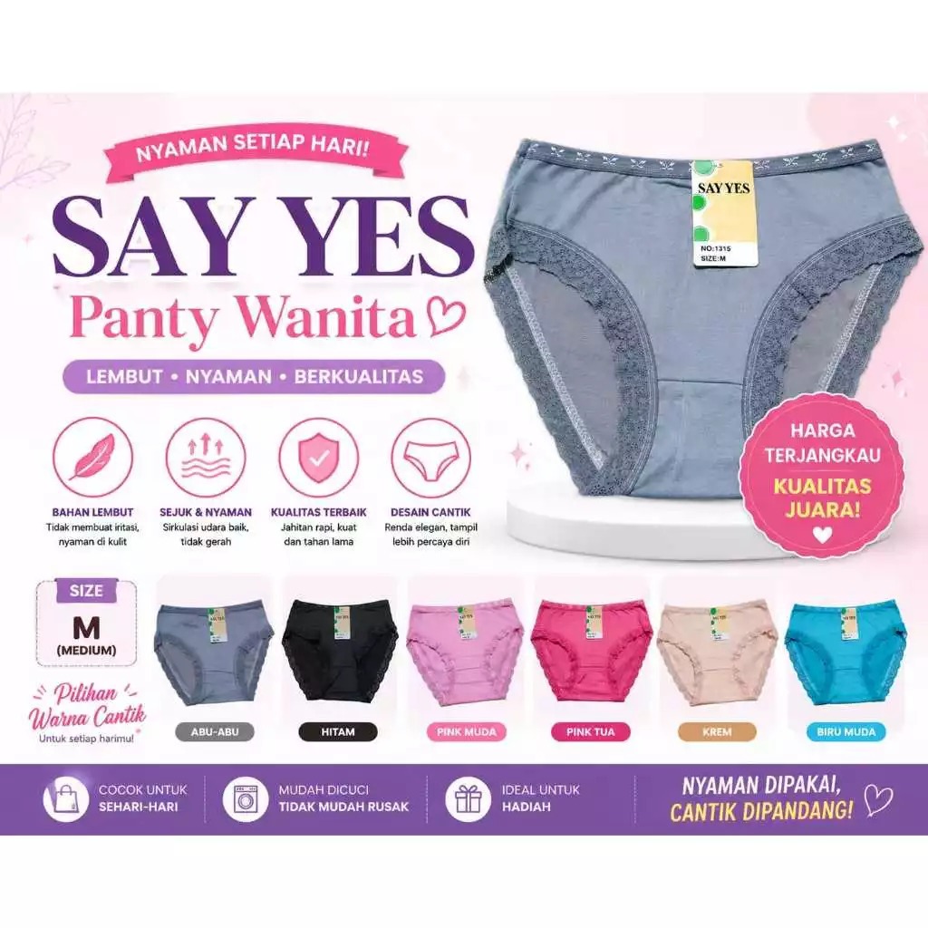 CD Wanita Perempuan Dewasa Rendah Paha SAYYES TAMARINDA